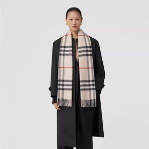 The Burberry Check Cashmere Scarf